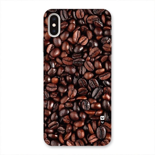 Coffee Beans Texture Back Case for iPhone XS Max