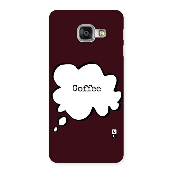 Coffee Bubble Back Case for Galaxy A3 2016
