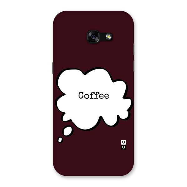 Coffee Bubble Back Case for Galaxy A5 2017