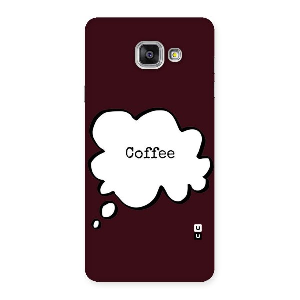 Coffee Bubble Back Case for Galaxy A7 2016
