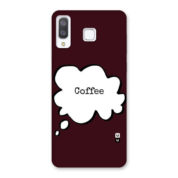 Coffee Bubble Back Case for Galaxy A8 Star