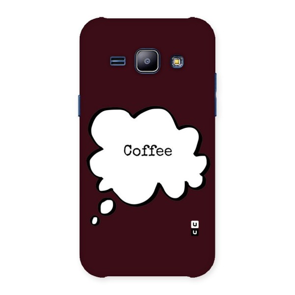 Coffee Bubble Back Case for Galaxy J1