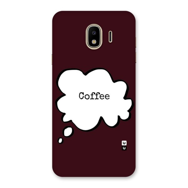 Coffee Bubble Back Case for Galaxy J4