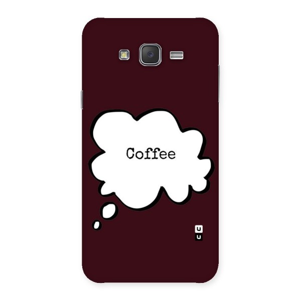 Coffee Bubble Back Case for Galaxy J7