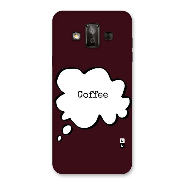 Coffee Bubble Back Case for Galaxy J7 Duo