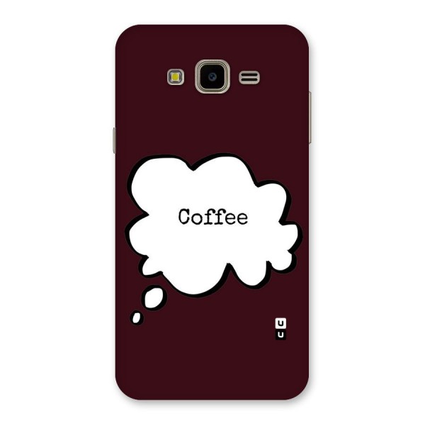 Coffee Bubble Back Case for Galaxy J7 Nxt