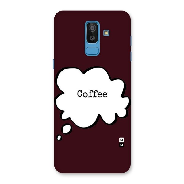 Coffee Bubble Back Case for Galaxy J8
