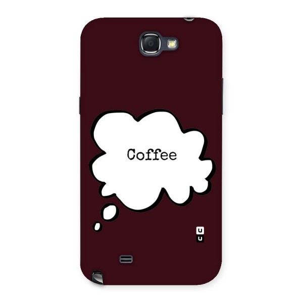 Coffee Bubble Back Case for Galaxy Note 2