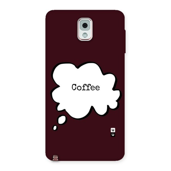 Coffee Bubble Back Case for Galaxy Note 3