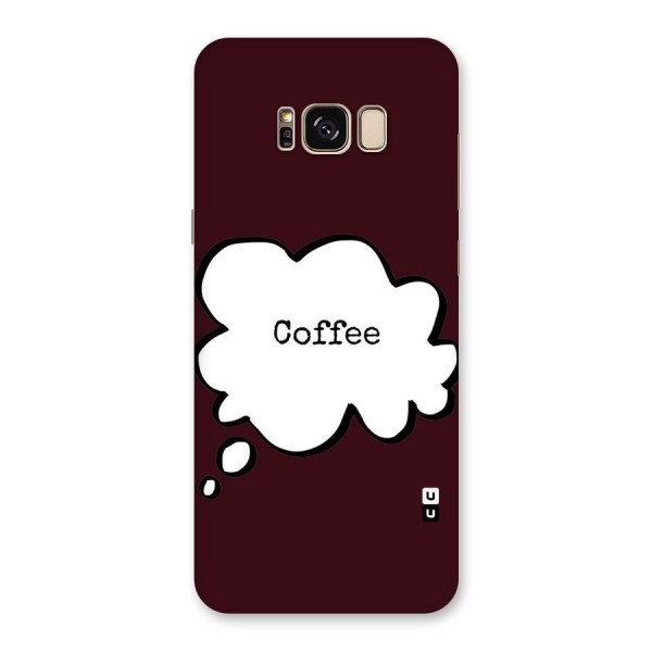 Coffee Bubble Back Case for Galaxy S8 Plus