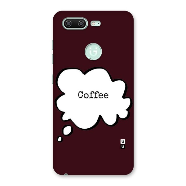 Coffee Bubble Back Case for Gionee S10