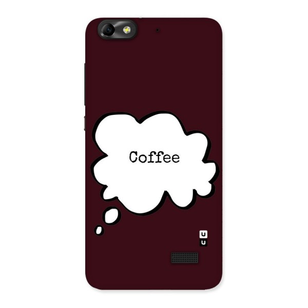 Coffee Bubble Back Case for Honor 4C