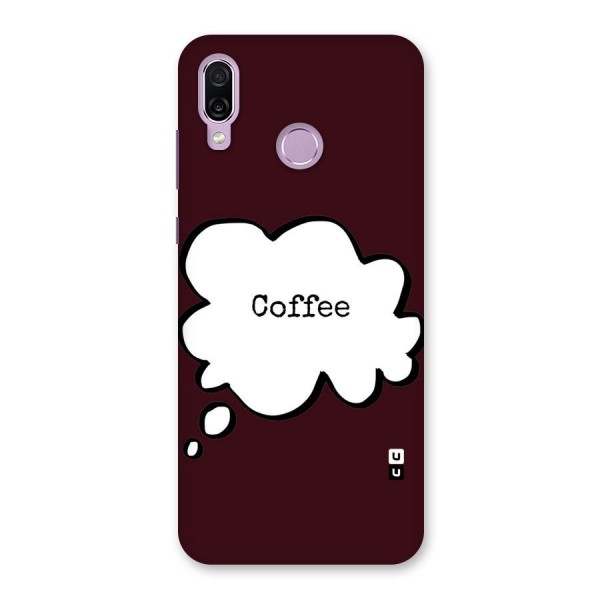 Coffee Bubble Back Case for Honor Play