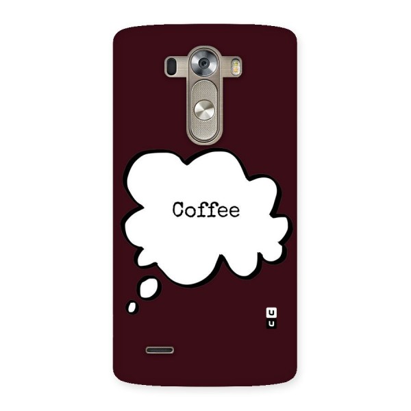 Coffee Bubble Back Case for LG G3