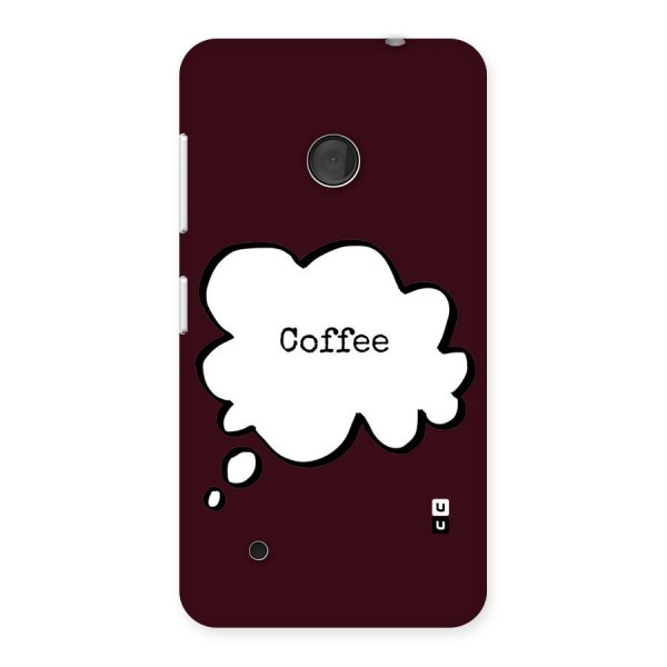 Coffee Bubble Back Case for Lumia 530
