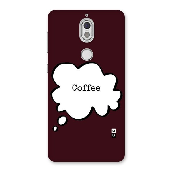 Coffee Bubble Back Case for Nokia 7