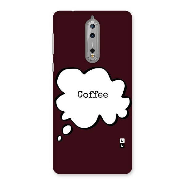 Coffee Bubble Back Case for Nokia 8