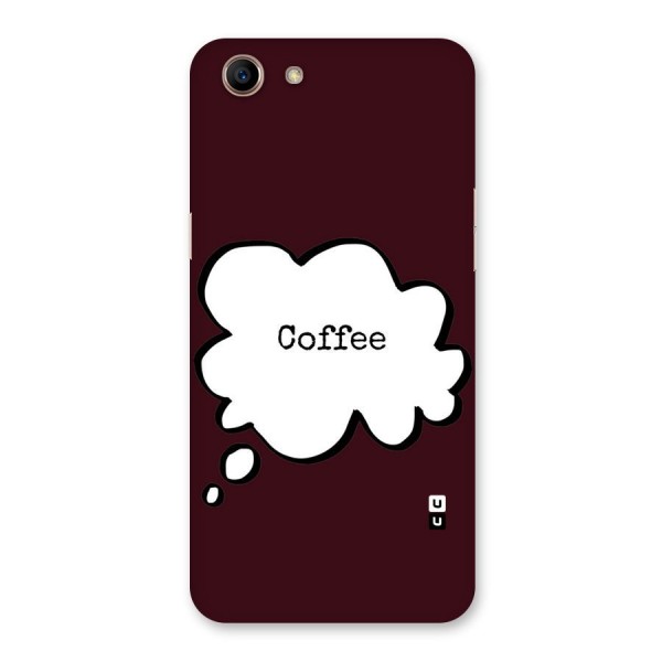 Coffee Bubble Back Case for Oppo A83 (2018)