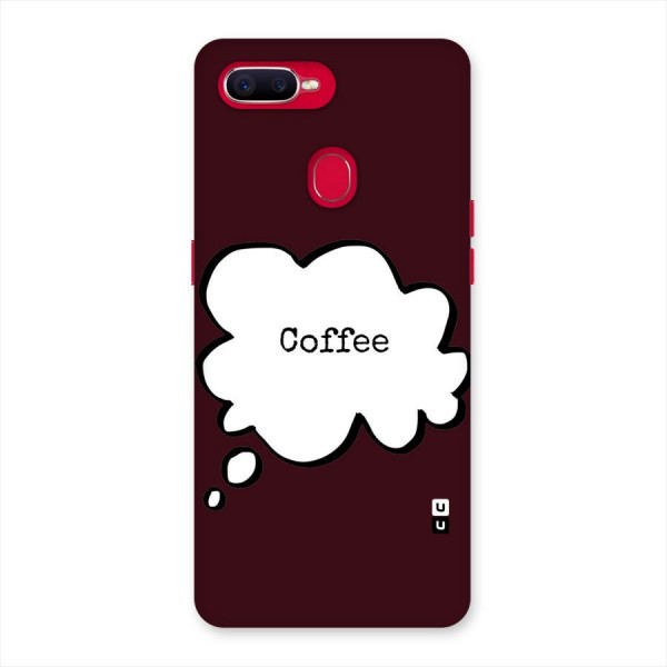 Coffee Bubble Back Case for Oppo F9 Pro