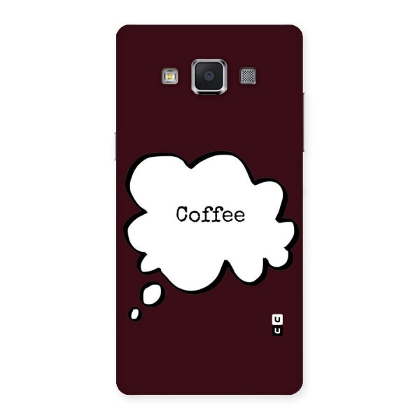 Coffee Bubble Back Case for Samsung Galaxy A5
