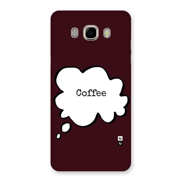Coffee Bubble Back Case for Samsung Galaxy J7 2016
