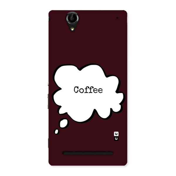 Coffee Bubble Back Case for Sony Xperia T2