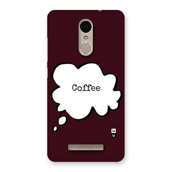 Coffee Bubble Back Case for Xiaomi Redmi Note 3