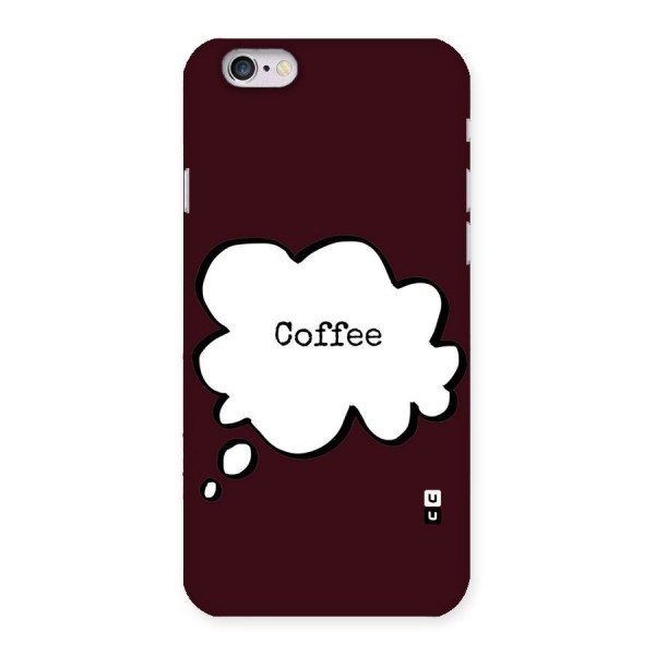 Coffee Bubble Back Case for iPhone 6 6S
