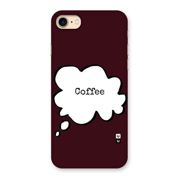 Coffee Bubble Back Case for iPhone 7