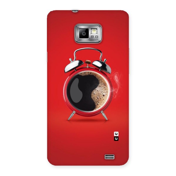 Coffee Clock Back Case for Galaxy S2