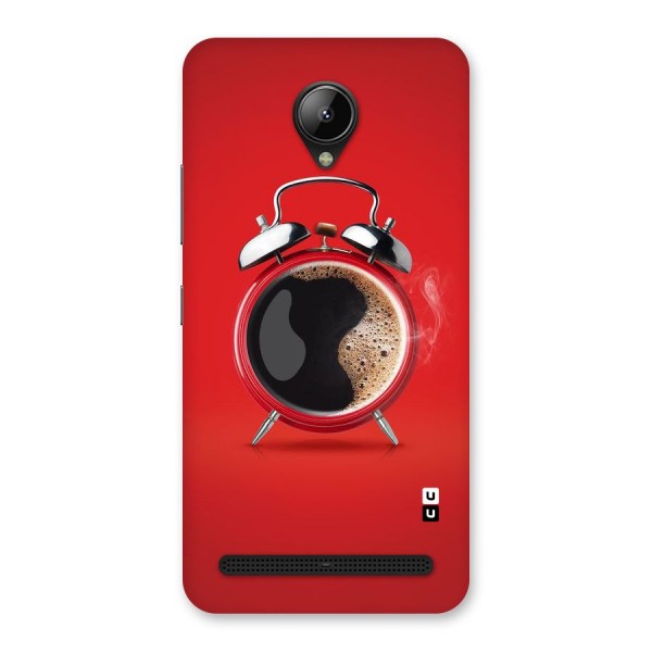 Coffee Clock Back Case for Lenovo C2