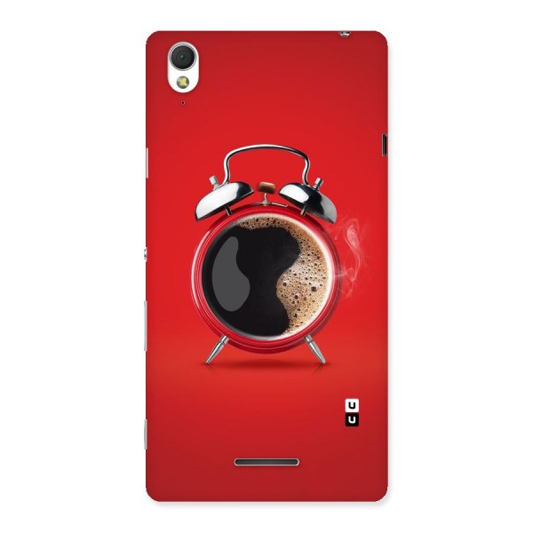 Coffee Clock Back Case for Sony Xperia T3