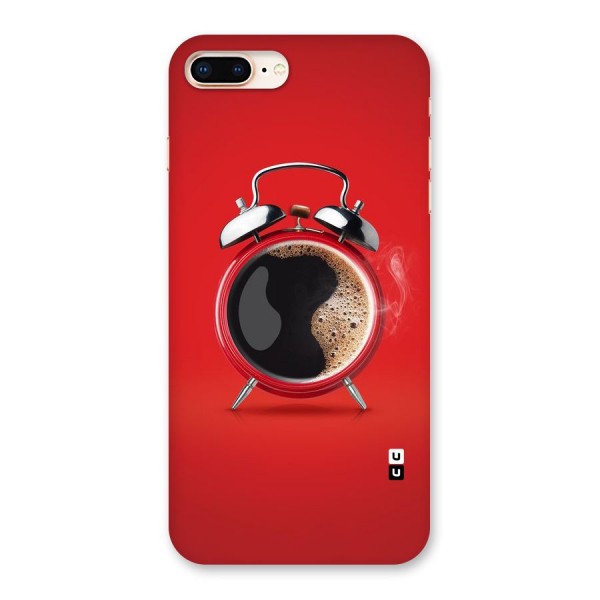 Coffee Clock Back Case for iPhone 8 Plus