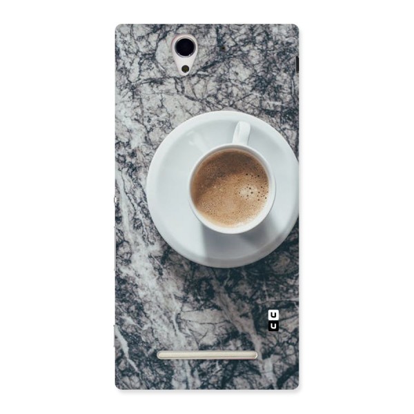 Coffee On Marble Back Case for Sony Xperia C3