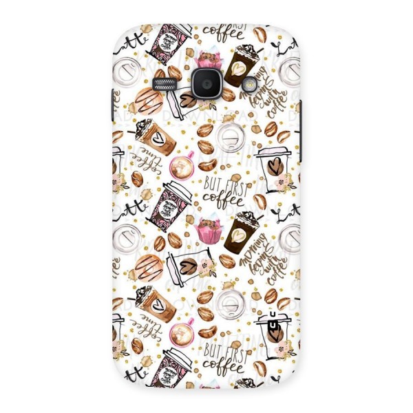 Coffee Pattern Back Case for Galaxy Ace 3