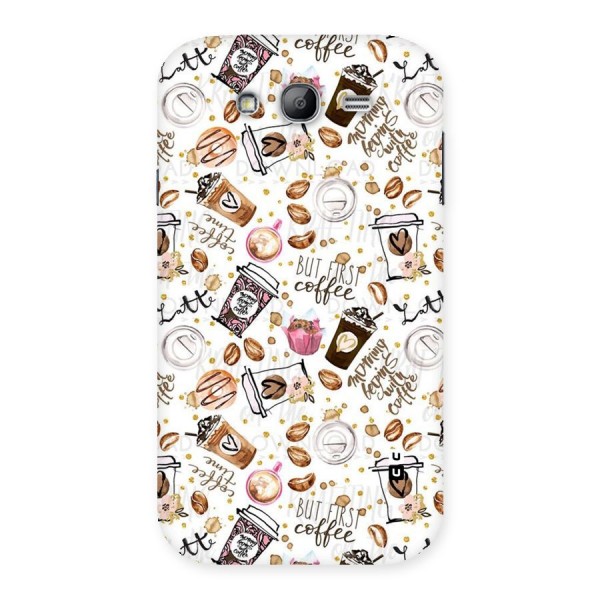 Coffee Pattern Back Case for Galaxy Grand Neo Plus