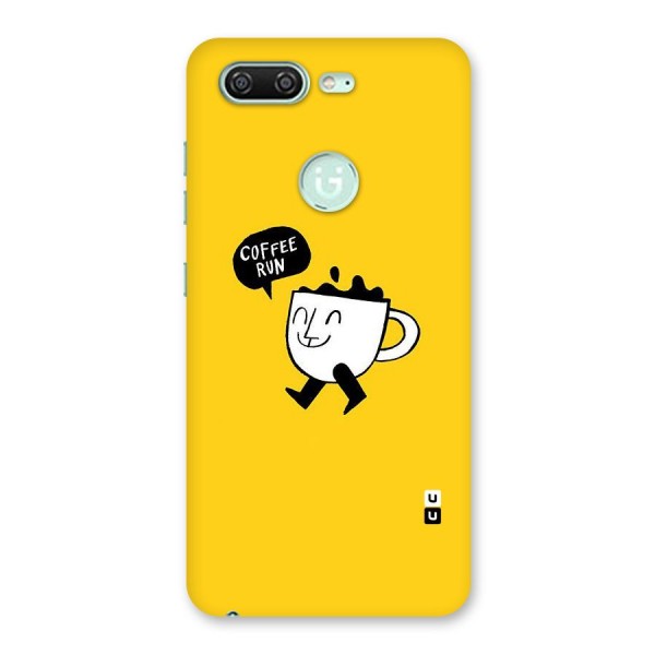 Coffee Run Back Case for Gionee S10