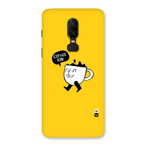 Coffee Run Back Case for OnePlus 6