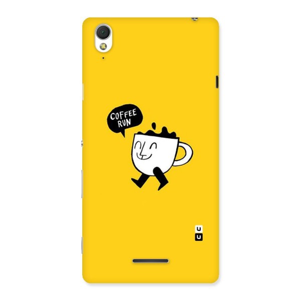 Coffee Run Back Case for Sony Xperia T3