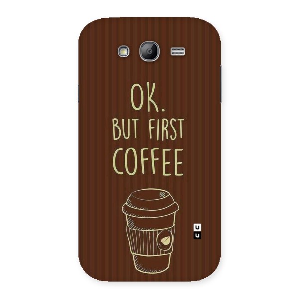 Coffee Stripes Back Case for Galaxy Grand