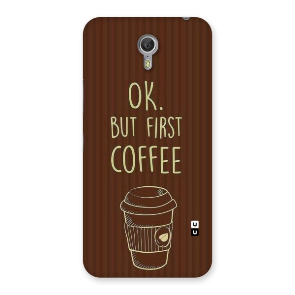 Coffee Stripes Back Case for Zuk Z1