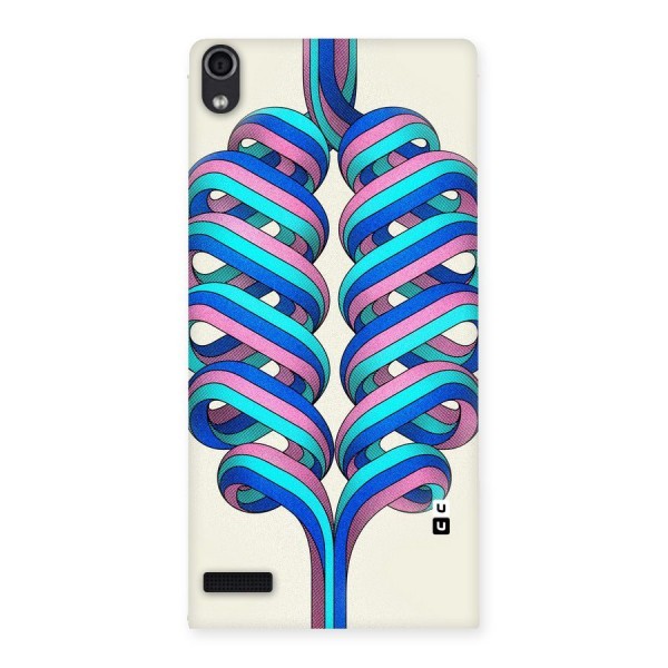 Coil Abstract Pattern Back Case for Ascend P6