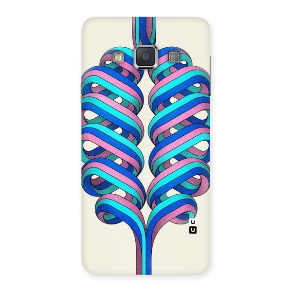 Coil Abstract Pattern Back Case for Galaxy A3