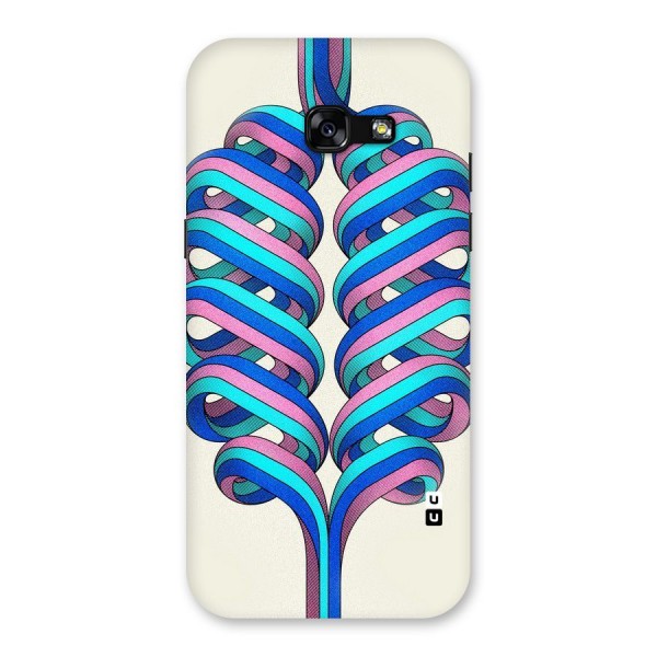Coil Abstract Pattern Back Case for Galaxy A5 2017