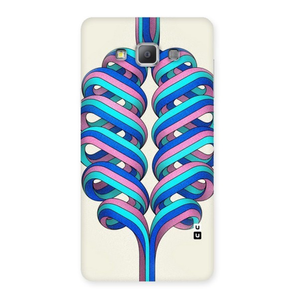Coil Abstract Pattern Back Case for Galaxy A7