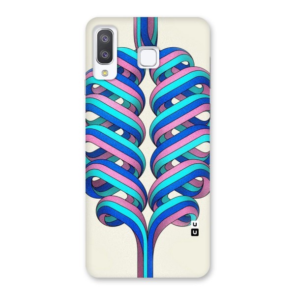 Coil Abstract Pattern Back Case for Galaxy A8 Star