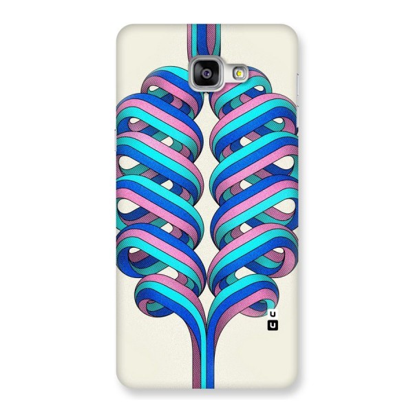 Coil Abstract Pattern Back Case for Galaxy A9