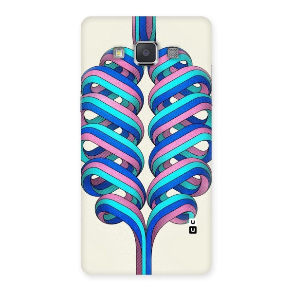 Coil Abstract Pattern Back Case for Galaxy Grand 3