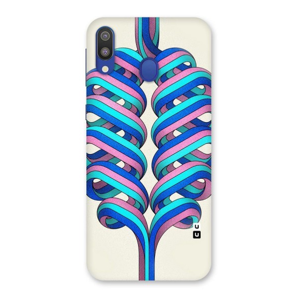 Coil Abstract Pattern Back Case for Galaxy M20