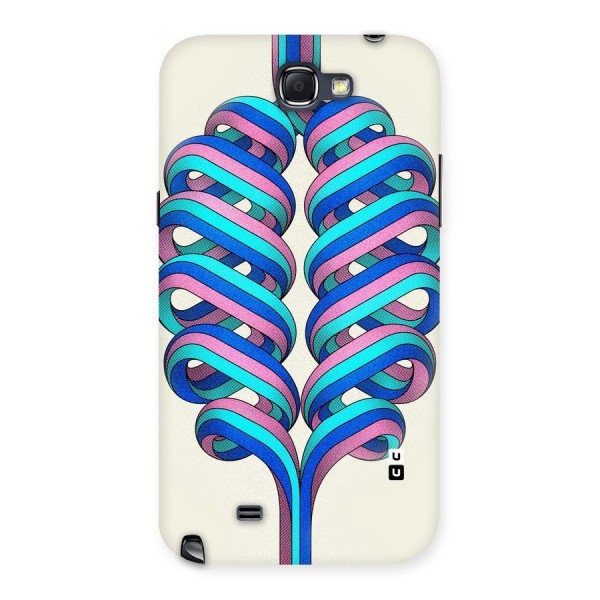 Coil Abstract Pattern Back Case for Galaxy Note 2